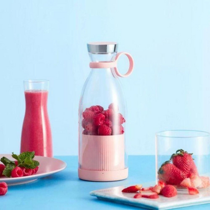 Electric Portable Mini Juicer Bottle | Wireless Personal Size Juicer Blender